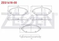 FREN BALATA ON MERCEDES E SERISI (W213) E 200 2016- / E 220 d 2016- / E 250 2016- / C SERISI (W205) C 300 BlueTEC 2014-