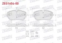 FREN BALATA ON IKAZLI PEUGEOT 308 II 1.6 HDI 2014-  DS 4 II 1.6 2021-  OPEL ASTRA L 1.2 - 1.5 D 2021-