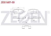 FREN BALATA ARKA HYUNDAI H350 2.5 CRDI 2015-