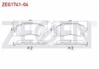 FREN BALATA ON SUBARU XV 1.6i 2017-