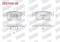 FREN BALATA ON VOLKSWAGEN GOLF VIII - CADDY V 2020- / AUDI A3 2020-