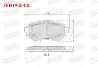 FREN BALATA ON MAZDA 3 (BM, BN) 1.5 - 1.6 2019-