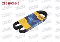 KANALLI V KAYISI 3PK1040 CLIO-KNG 1.4 E7J 8V (98-99)- 1.6 K7M 98-