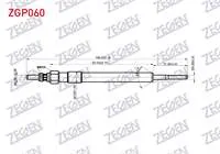 KIZDIRMA BUJI 4,4V OPEL ASTRA J 1.6 CDTI 2009-2016/ ASTRA K 1.6 CDTI 2015-/ INSIGNIA A 1.6 CDTI 2008-2017/ INSIGNIA B 1.6 CDTI 2017-/ MOKKA - MOKKA X 1.6 CDTI 2012-