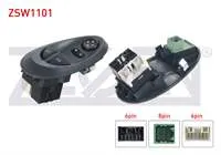 AYNA AYAR VE CAM ACMA ANAHTARI CIFTLI 10 PIN IVECO DAILY III 1999-2006