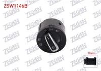 FAR ANAHTARI KROM 10 PIN OTOMATIK VOLKSWAGEN CADDY III - GOLF V - JETTA III - PASSAT - TOURAN 2003-2010