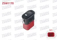 CAM ACMA ANAHTARI TEKLI 6 PIN KIRMIZI SOKETLI FORD TRANSIT (T12) - (T15) - ESCORT IV - MONDEO I - FIESTA IV 1991-2002