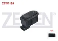 CAM ACMA ANAHTARI TEKLI 4 PIN YATAY SOKETLI OPEL ASTRA G - ZAFIRA A 1998-2005/ MERIVA A 2003-2010