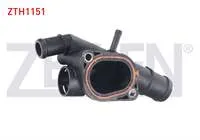 TERMOSTAT FLANSI PLASTIK OCTAVIA 2.0 TDI RS 2004-2012/ SUPERB 2.0 TDI 2010-2015/ GOLF VI - JETTA III - PASSAT - PASSAT CC - TIGUAN 2.0 TDI 2005-2013/ LEON 2.0 TDI 2005-2012/ A3 2.0 TDI 2003-2012