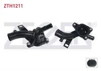 TERMOSTAT FLANSI PLASTIK SENSORLU OPEL ASTRA J 1.4i 2009-2016 / CORSA D 1.2 - 1.4 2006-2014 / CORSA E 1.2 - 1.4 2014- / MERIVA B MERIVA B 1.4 2010-