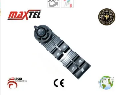 CAM KALDIRMA ANAHTARI ÖN SOL 18 FİŞLİ AYNA KATLAMASIZ JEEP RENEGADE (BU) (14-)