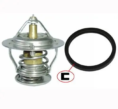 TERMOSTAT 88CC HYUNDAI ACCENT 1994-2000 (YUMURTA KASA)