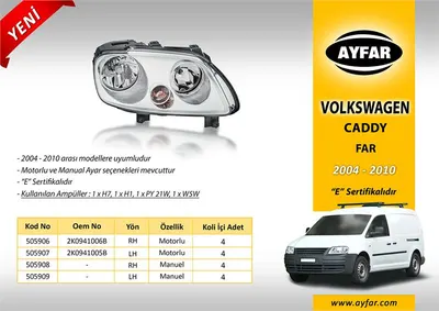 FAR SOL MANUEL TOURAN CADDY  (ELEKTRIK KABLOLU) 03>10