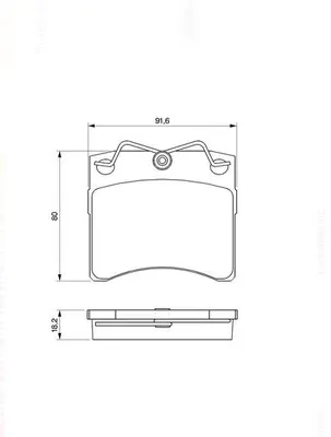 DISK BALATA VW T4 ON 15 INC GDB791