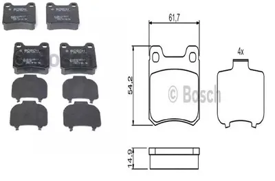 FREN BALATASI ARKA 190 W201 88>93 W202 94>00 C124 87>93 W124 93>95 C124 93>97