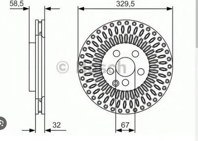 FREN DİSKİ ÖN VITO W447 14> HAVALI 330mm