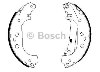 PABUCLU BALATA (228X57 MM) FORD CONNECT 18 TDCI 02 13