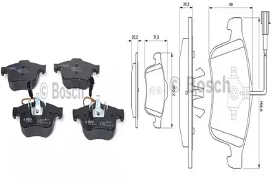 DISK BALATA ALFA ROMEO 159 Berlina;159 Sportwagon; Brera; Spider ALF71765055;ALF71772534;FIA71765055