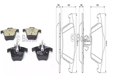 ARKA BALATA VOLVO XC90 25T 02=> D5 02=> T6 02=>D5 V8 05=> D5 09=> 32 06=> D5 09=> (0986TB2863)