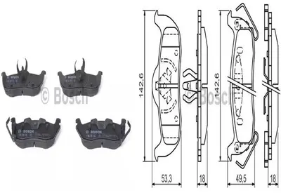 FREN BALATASI ARKA COMMANDER 05>10 GRAND CHEROKEE 04>10