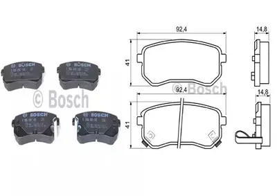 ARKA BALATA HYUNDAI İ10-1.0 1.1-1.2 08 11 KIA PICANTO 1.0-1-1 08