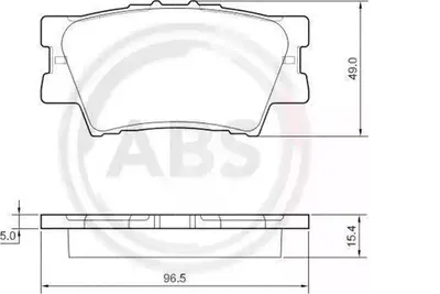 FREN BALATASI ARKA WVA 24338 TOYOTA RAV 4 III 06-11 CAMRY 06-11E.NO:0986TB3118