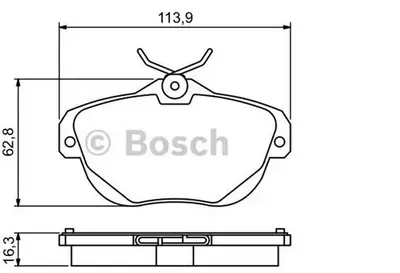 ARKA BALATA C6 2.2HDI 173FAP/2.7HDI P205 FAP 3.0 V6 09/05 0986TB3131