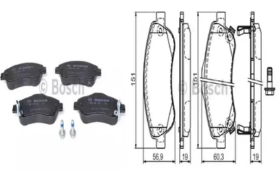 ÖN FREN BALATA HONDA CR-5 1.6L N16A2 RE6 İ-DTEC dizel 4x2 13- / 2.0L R20 benzinli otomatik vites RE5 07-15