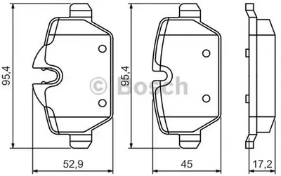 DİSK BALATA COOPER COUNTRYMAN 09.2010 - 10.2016; COOPER COUNTRYMAN ALL4 07.2013 - 09.2016; COOPER CO