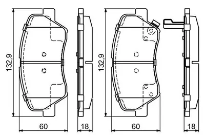 FREN BALATASI ON ELANTRA 11>15 I30 12>16 CEED 15>