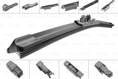 SILECEK SUPURGESI MUZ TIPI SAG / SOL AP400U AEROTWIN PLUS 400mm (4 ADAPTOR ILE 10 ARACA UYUMLU)