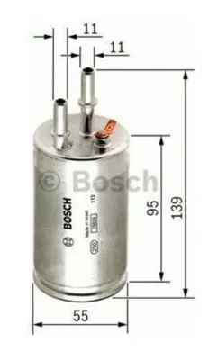 YAKIT FİLTRESİ VOLVO S60 2 2.0 T T3 T4 T5 T6 10 V60 10 XC60 V70 XC70 S80 3.2 4.4 T6 10