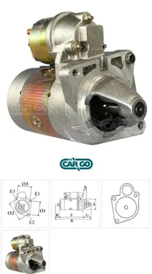MARS MOTORU 12V 9 DIS 0.8 KW BOSCH TIPI FIAT UNO 1,4 96-99 PUNTO 1,2 98-01 UNO 1,2 96-01 LANCIA