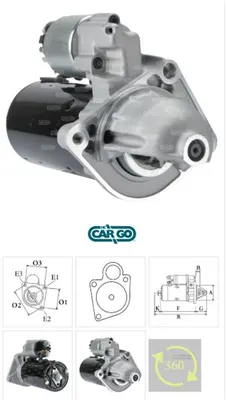 MARS MOTORU 12V 9 DIS BOSCH TIPI IVECO DAILY II 99 05 MASCOTT 110 130 150 99 04 504201467 69503857