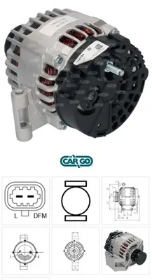 OPEL AGİLLA ASTRA H CORSA SUZUKI SWIFT 12V 120 AMPER ALTERNATOR VALEO TIP YANDAN SOKETLI