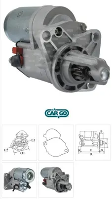 MARS MOTORU 12V 11 DIS 2.2 KW NIPPONDENSO TIPI KIA BONGO -PREGIO 2.7 -K2700 TERS DONUS MG122423-MG12