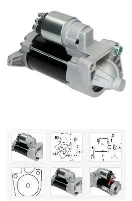 Marş Motoru Volvo S60 2.0 B4204T11 01-09-2013 -,Volvo S80 2.0 B4204T11 AS 01-09-2013 -,Volvo V60 2.0
