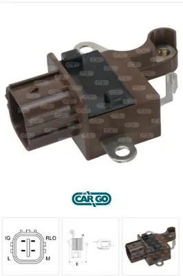 KONJEKTÖR 4 FISLI 12V 100AMP TOYOTA RAV4 2.4L IG-RLD-L- LEXUS COROLLA AVENSIS IN6302 VRH200595