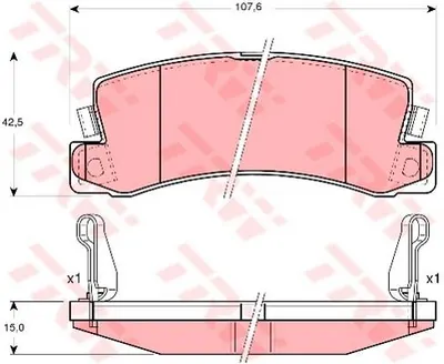 x ARKA BALATA AVENSIS STATION WAGON-CAMRY 2.2-3.0 V6 01