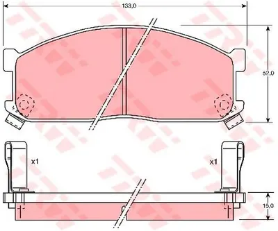 ON FREN BALATA KIA BESTA MAZDA E2200 94>00