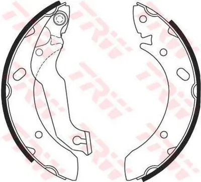 PABUÇLU FREN BALATASI ARKA 2000-2011 HYUNDAI: ACCE NT II LC, ACCENT II SALOON LC, COUPE RD, ELANTRA XD, ELANTRA SALOON HD, ELANTRA SALOON XD, LANTRA II J-2, LANTRA II ESTATE J-2, MATRIX FC