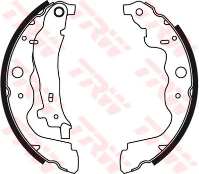 ARKA PABUÇ BALATA KANGOO 08> CLIO 4 13> DUSTER 10> SANDERO 12> 1.5 DCI 228x42mm(GS8780) 7116325