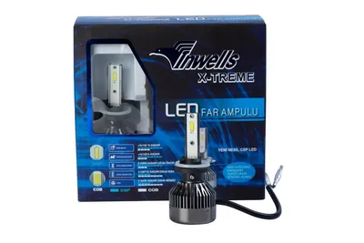 H27 LED FAR AMPÜLÜ SET