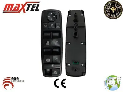 CAM KALDIRMA ANAHTARI MERCEDES W251-W164-X164 A.KATLAMALI SIYAH 2518300590