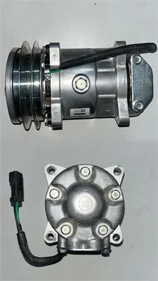 KLİMA KOMPRESÖRÜ KOMATSU SD5H14 A1 24V ZC KULAKLI