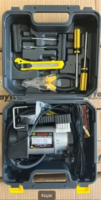 MİNİ HAVA KOMPRESÖRÜ TEK SİLİNDİRLİ (PLASTİK ÇANTALI)