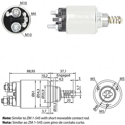 MARŞ OTOMATİĞİ 24V BOSCH TİPİ 3 DELIK SNLS 279