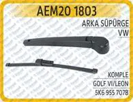 ARKA SILECEK SUPURGESI KOMPLE VW GOLF VI LEON  