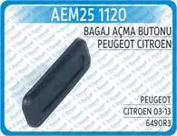BAGAJ ACMA BUTONU PEUGEOT CITROEN 03-13  