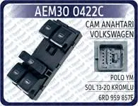 CAM ANAHTARI VW POLO YM SOL 13-20 KROMLU  